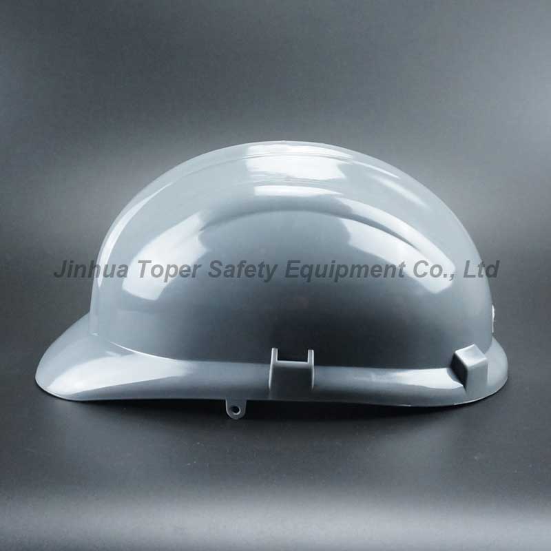 grey safety helmet